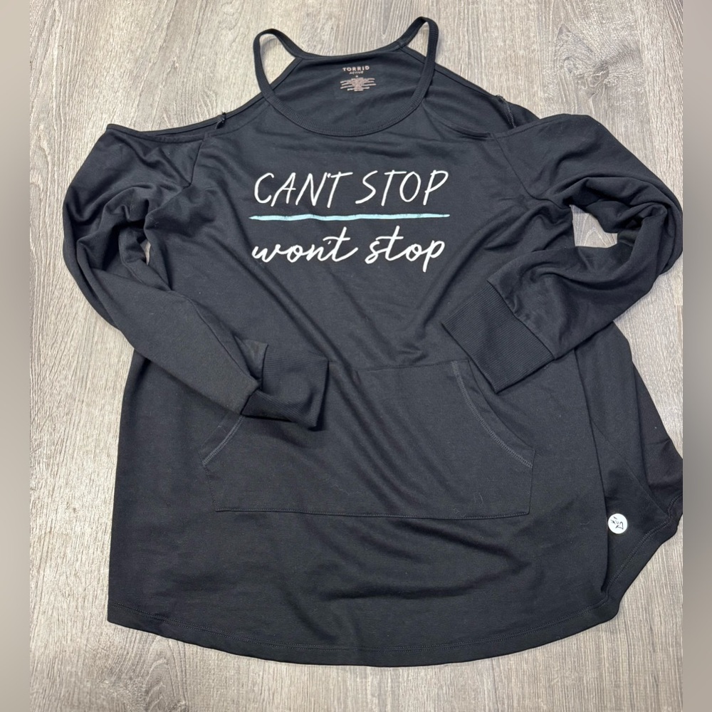 Torrid Cold Should Active Long Sleeve Tank Top Shirt Women’s Plus Size 2